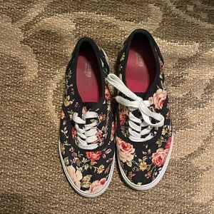 Floral shoes